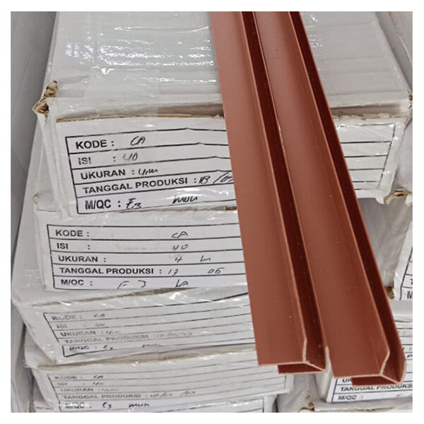 List Drop Cokelat